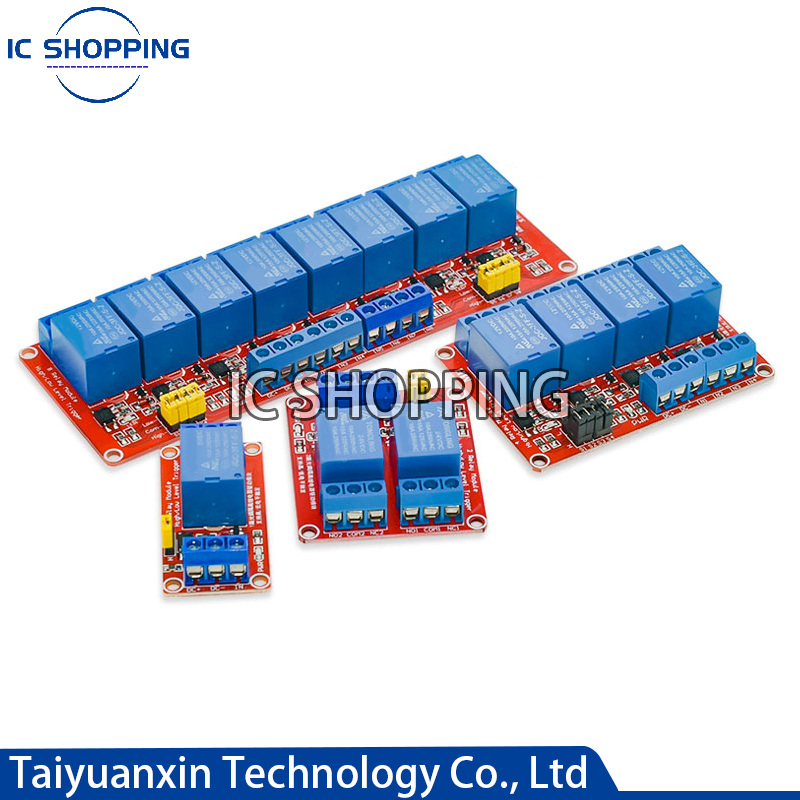 Relay 8 Channel Board - Mô-đun bảng mạch rơ-le 1 2
