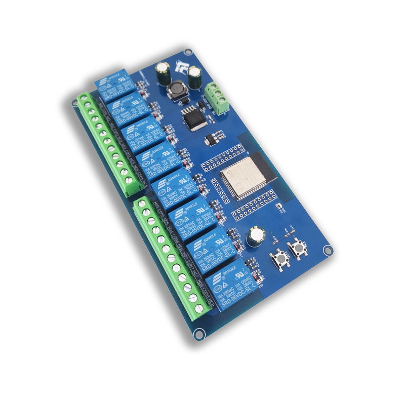 Mô-đun rơ-le 8 kênh WIFI ESP82 - đánh giá và giá Relay 8 Channel Board