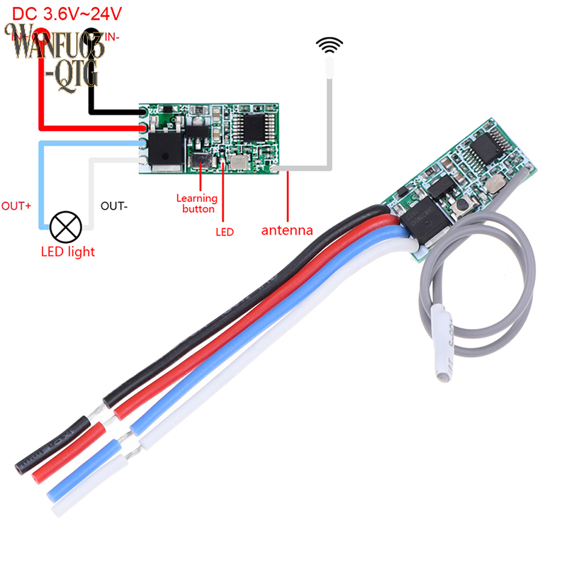 Hot Sale 433Mhz 1CH RF Relay R - đánh giá và giá 433Mhz Receiver Module