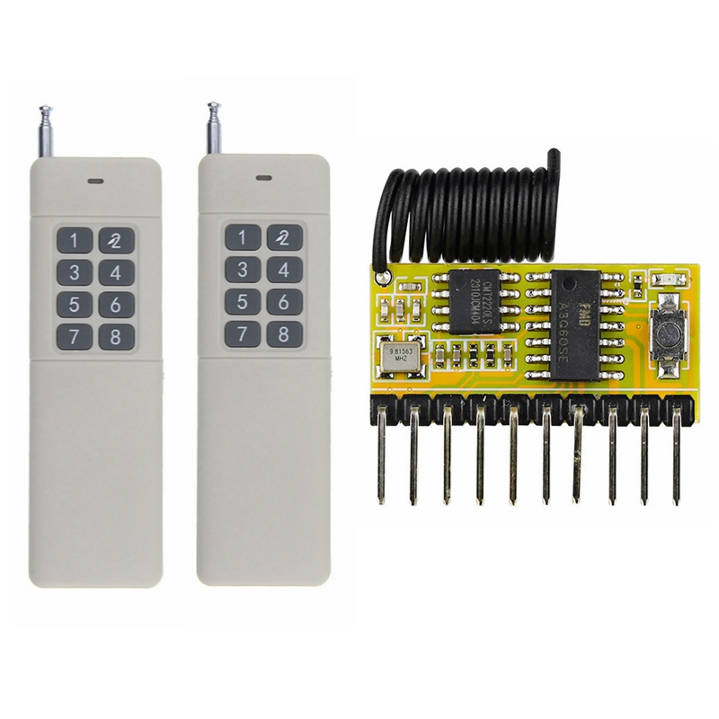 433MHz DC3V~5V 8CH Multi-Funct - đánh giá và giá 433Mhz Receiver Module