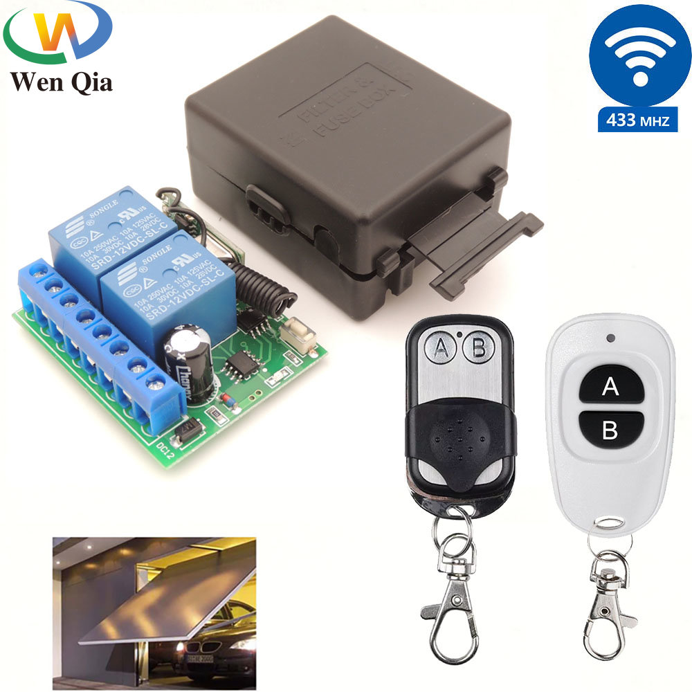 433MHz 12V Wireless Garage Doo - đánh giá và giá 433Mhz Receiver Module